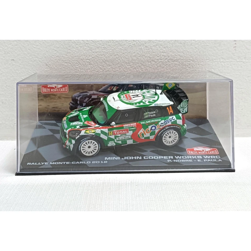 RALLY MONTE-CARLO 2012 MINI JOHN-COOPER WORKS WRC #14 NOBRE PAULA 1:43 - Immagine 1 di 1