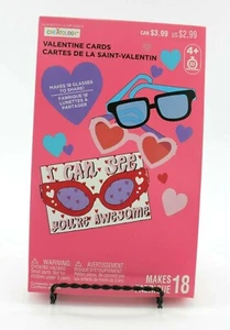 Creatology Valentinskarten Sets 2 Stück, Gläser, Tattoos, ergibt 36 - Bild 1 von 11