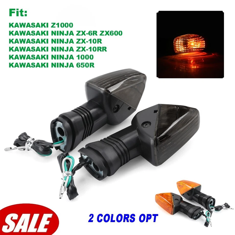Lámpara indicadora de luz de señal de giro trasera para KAWASAKI NINJA ZX-6R/6RR ZX-10R Foto 1 de 4