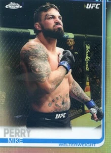 2019 Topps Chrome UFC MIKE PERRY #85 SILVER REFRACTOR - Picture 1 of 1