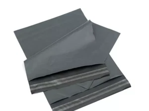 GRAU STARK VERSAND GEMISCHT TASCHEN KUNSTSTOFF POST PORTO POLY 6" x 9" - Bild 1 von 1