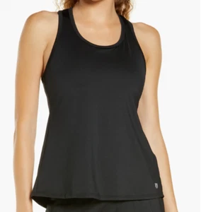 Camiseta sin mangas Eleven Venus Williams Race Day talla pequeña negra tenis pickleball - Imagen 1 de 3