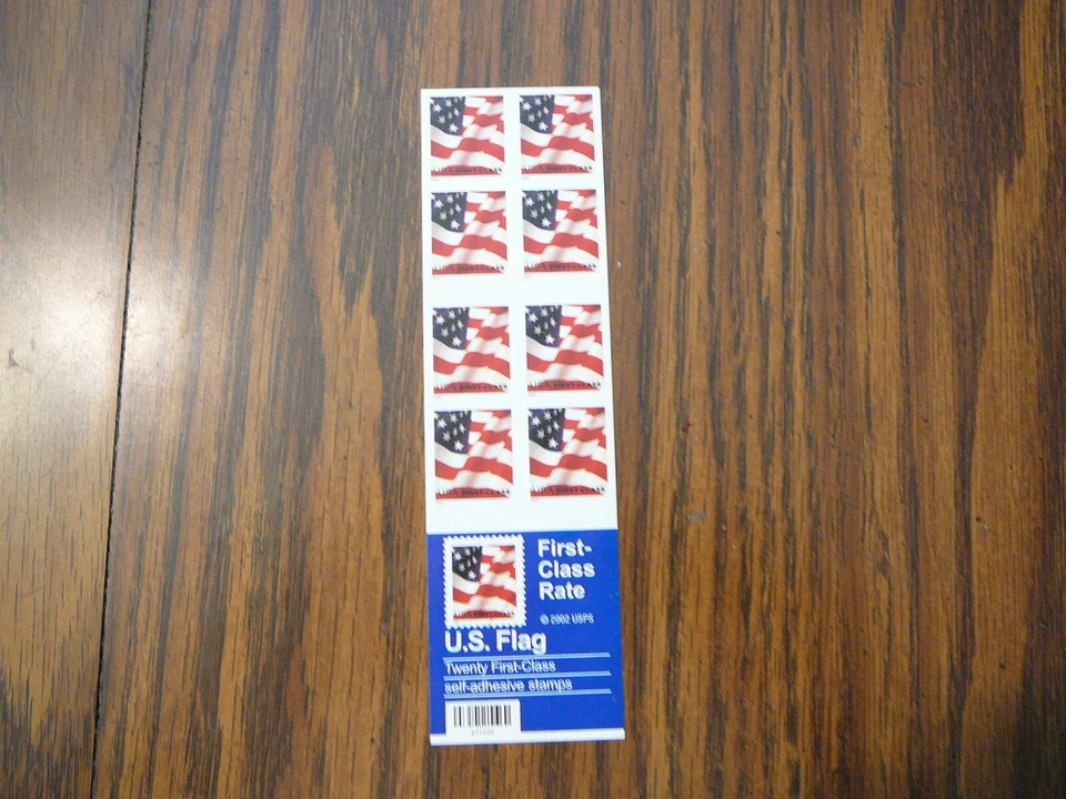 3624c (37) cent non-denominated double-sided Flag s/a pane of 20 - Image 1 of 1