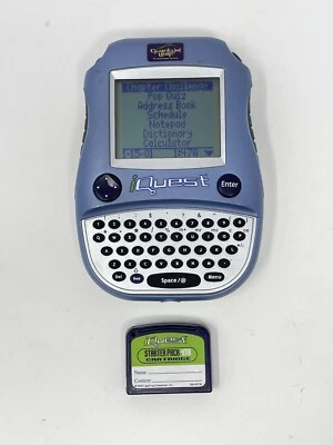Quantum Leap I-Quest Interactive Talking Handheld Game Tested Works - Image 1 of 4