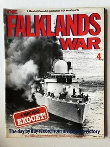 The Falklands War Magazine Part 4 4th May Exocet 8265 - Picture 1 of 2