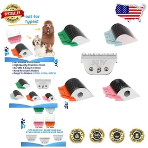 30 Wide Clipper Guard Set: 22mm, 25mm, 32mm, 38mm for Professional Dog Grooming - Picture 1 of 8