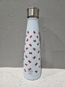 Red Crabs isolierte Wasserflasche Schluck von SWELL SS Schraubstopfen hellblau 15 Oz - Bild 1 von 4