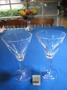 PAIR WATERFORD, "SHEILA", WATER GOBLET, 7"H, EXCELLENT CONDITION. - Picture 1 of 4