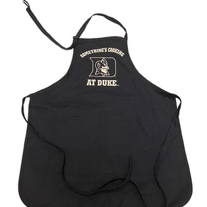 Duke University Blue Devils Emblem Something’s Cooking At Duke Blue Grill Apron - Picture 1 of 6
