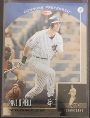 1998 Donruss Preferred - Grandstand Paul O'Neill #92 - Image 1 of 2
