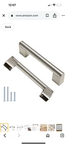 GlideRite Hardware 2008-Sn-10 4.375” Stainless Steel 5.875 “ Modern - Picture 1 of 8