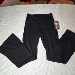 New with tags Avia Womens Softsculpt Flare Yoga Pants Size M(8/10) Black - Picture 1 of 4