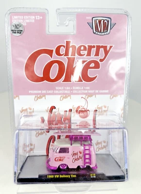 M2 Machines CHASE Cherry Coke 1960 VW Delivery Van 1/750 VERY CHERRY - Image 1 of 4