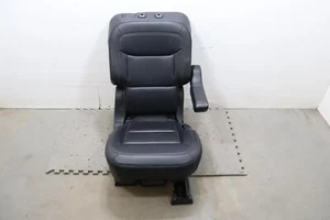 2020 FORD EXPLORER XLT REAR 2ND ROW RIGHT SIDE SEAT CUSHION COVER OEM BLACK_S6 - Picture 1 of 14