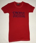Vintage Paul McCartney & Wings 70s Fan Fun Club Ladies Shirt - Red