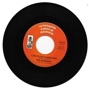 The Searchers: "Love Potion Number Nine" / "Hi-Heel Sneakers" - VG+ '64 - pl NM! - Imagen 1 de 2