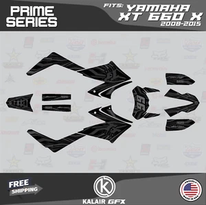 Graphics Kit for Yamaha XT 660X (2008-2015) XT-660X Prime Series -Smoke - Picture 1 of 6