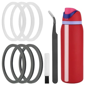 6 Pcs Replacement Silicone Lid Sealing Rings for Owala Water Bottle - Picture 1 of 12