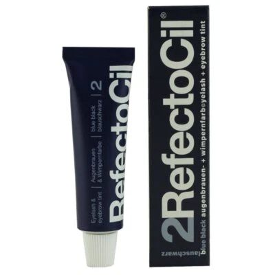 RefectoCil 2 Blue Black blauschwarz 15 ml Augenbrauenfarbe & Wimpernfarbe - Bild 1 von 2