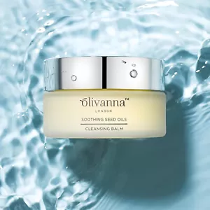 OLIVANNA LONDON SOOTHING SEED OILS FACE CLEANSING BALM 100ml SKINCARE - Picture 1 of 7