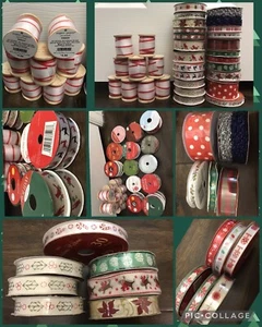 Zucker Papier Band Weihnachten Kardinal Rentier Weihnachtsstern 200+ Fuß Posten 31, NEU! - Bild 1 von 16