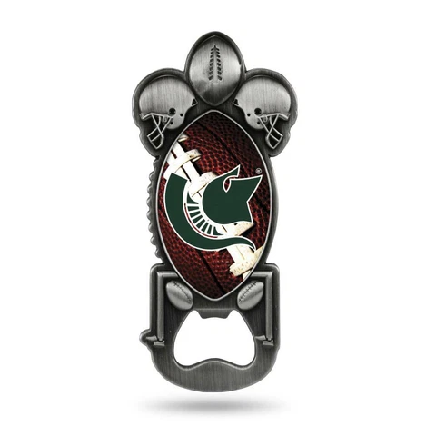 Michigan State Spartans Party Starter Magnetic Metal Bottle Opener (NEW) Drink Cover