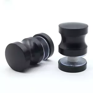 2 Pack Shower Glass Door Handle Stainless Steel Shower Doors Knob One Sided P... - Picture 1 of 12