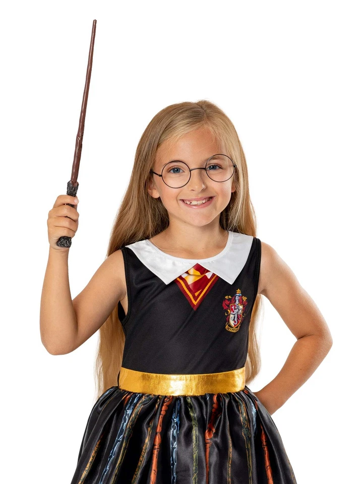 Varinha mágica infantil Harry Potter Deluxe varinha dia do livro fantasia vestido adereço - Imagem 1 de 1