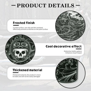 Tank Sticker 1Set Motorcycle Tank Pad For Harley Sportster XL 883 1200 - Imagen 1 de 9