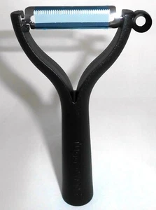 NEW Tupperware Universal Peeler Black Kitchen Tool Herb, Citrus & Potato Eye - Picture 1 of 1