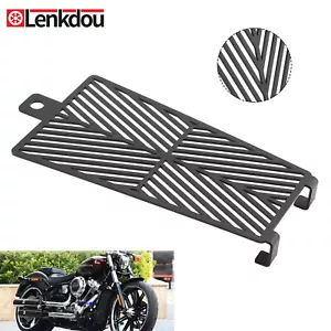 Cubierta de radiador refrigerador de aceite para Harley Softail Deluxe Fat Bob Low Rider 2018-2023 - Imagen 1 de 9