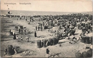 Niederlande Scheveningen Strandgezicht Vintage Postkarte B106 - Bild 1 von 2