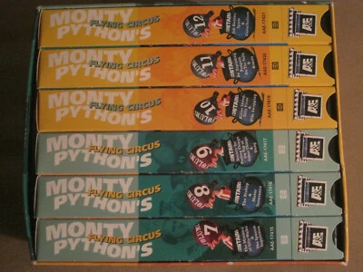MONTY PYTHON'S FLYING CIRCUS VOLUMES 7-10 SIX-VHS BOX SET A&E NM LIKE NEW!!! - Image 1 of 4