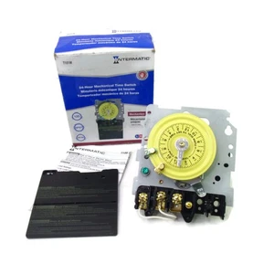 INTERMATIC T101M SPST 120VAC 24-hr Time Switch Mechanism ONLY ~ New Open Box - Picture 1 of 8