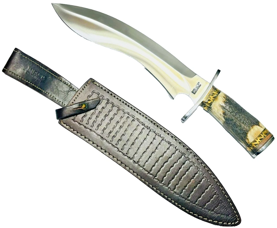 Cubiertos de impacto personalizados hechos a mano Sasquatch Bowie cuchillo RARO únicos hechos a mano cuchillos Foto 1 de 4