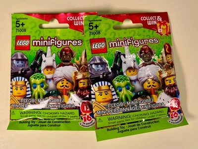 2 LEGO Minifigures Series 13 (71008) Factory Sealed Blind Bags!!! - Image 1 of 3