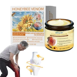 100g Bee Venom Joint Pain Relief Cream Joint Bone Cream For Men Women Treatment - Picture 1 of 12