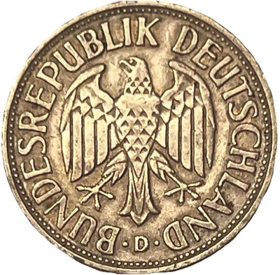 1950 D 德国 1 德国马克 — 第 1/2 张图片