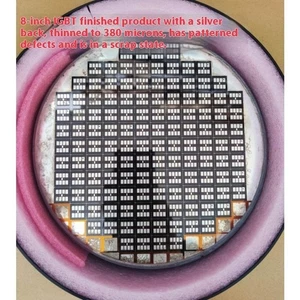 6/8/12 Zoll verdünnende Wafer - 150-400μm, mikrogebogen, Kugelpflanzung & Beule - Bild 1 von 24