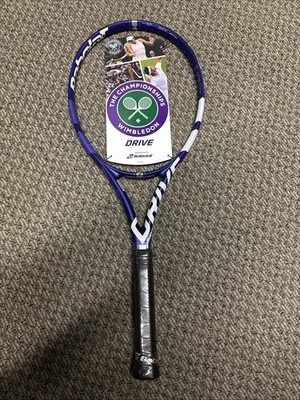 Muy Raro Babolat Pure Drive Edición Wimbledon Púrpura/Blanco 4 1/4 (L2) Foto 1 de 4