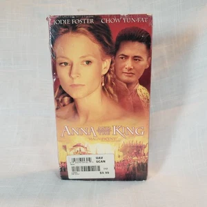 Anna and the King (VHS, 2000) Jodie Foster Chow Yun•Fat Sealed Previously Viewed - Imagen 1 de 11