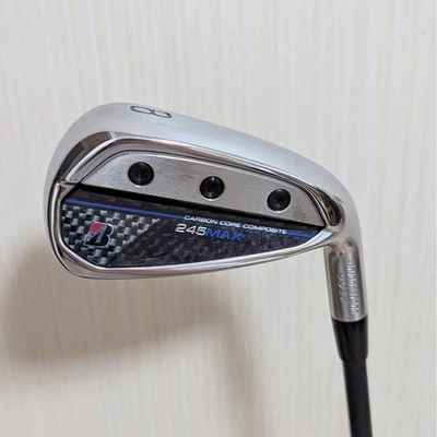 Bridgestone 245MAX 8 Iron S Flex RightHanded 37" Golf Club - Image 1 of 4