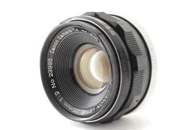 【N COMO NUEVO+++】 Lente de montaje con tornillo Canon 35 mm f/2 LTM L39 Leica L Foto 1 de 4