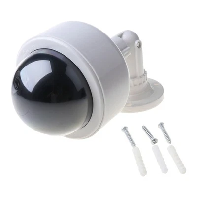 Fake Dummy Outdoor Waterproof Security Flash Dome Camera CCTV Video - Image 1 of 4