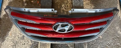 Оригинальная передняя верхняя решетка радиатора для Hyundai Sonata 2011–2014 годов выпуска S8652 DG - Изображение 1 из 4
