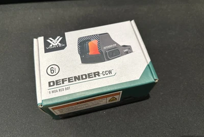 Vortex Defender-CCW MRD6 - 6MOA Red Dot - Image 1 of 4