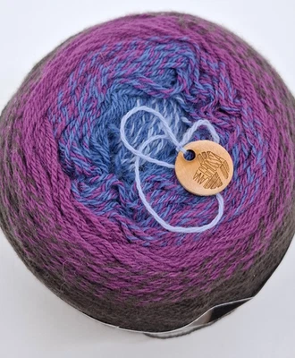 (199 €/kg): 150 g LG TWISTED CASHMERINO, Fb. 803, Verlauf für Tücher... #7724 - Bild 1 von 3