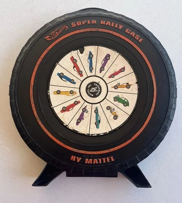 De colección Original 1968 Hot Wheels Redline 24 Car Super Rally Estuche Mattel EE. UU. Foto 1 de 4