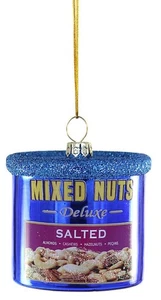 Gemischte Nüsse Ornament - Gesunde Snack Essen Christbaumschmuck - Gesalzene Pe... - Bild 1 von 4