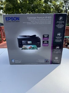 Epson Expression Premium XP-820 Small-in-One All-in-One Printer Scanner Copier - Picture 1 of 6